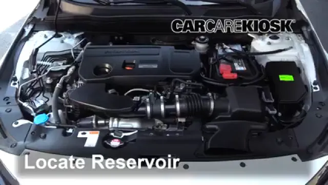 2019 Honda Accord Sport 2.0L 4 Cyl. Turbo Liquide essuie-glace Ajouter du liquide